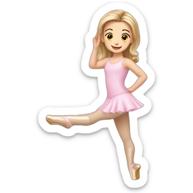 Pointe shoe fitter sticker