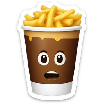 McDonald’s coffee sticker