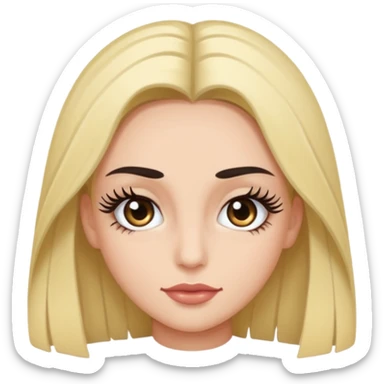 New lash extensions sticker