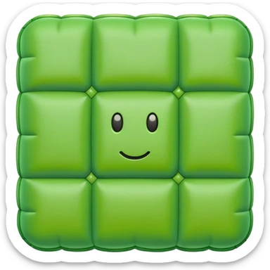 quilted full battery icon sticker