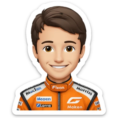Lando norris McLaren f1 sticker