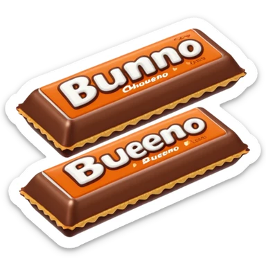 kinder bueno sticker