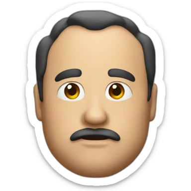 big jiggly man sticker