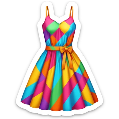 Dress sticker