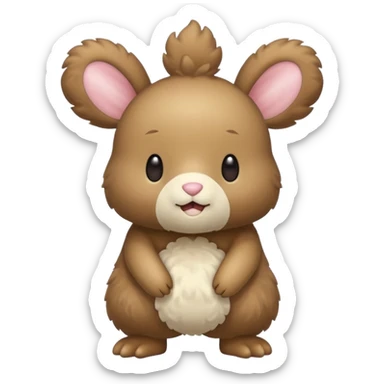 Buneary full body sticker