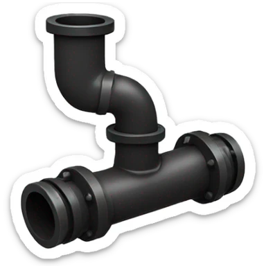 oil pipe sticker