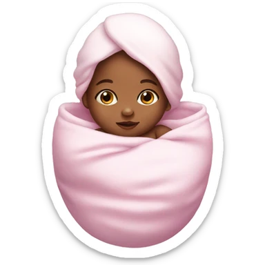 newborn baby daughter  sticker