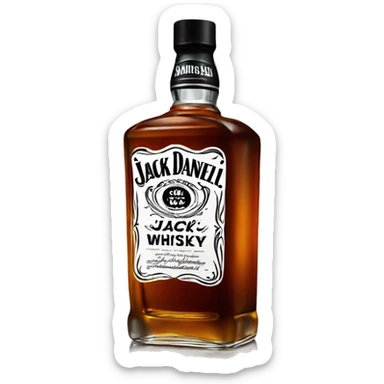 Jack Daniel’s whiskey sticker