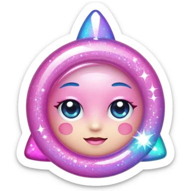 Pink aesthetic sparkles like this✨ sticker