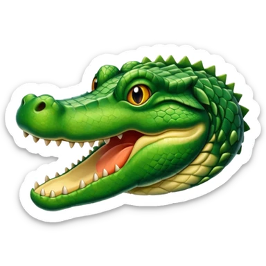 alligator sticker