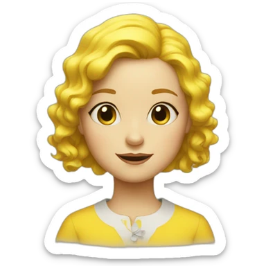 Little miss sunshine sticker