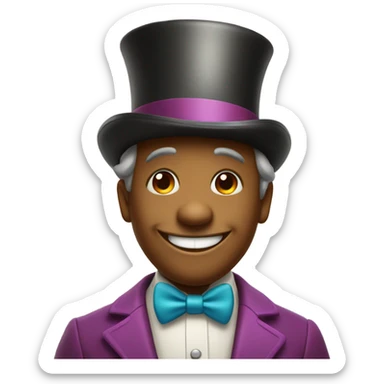 Willy wonka sticker
