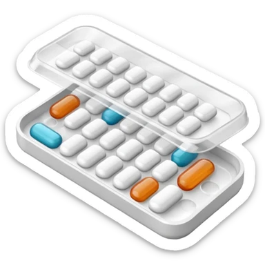 pharmacy pill pack sticker