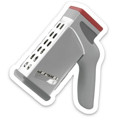Cheese shredder sticker