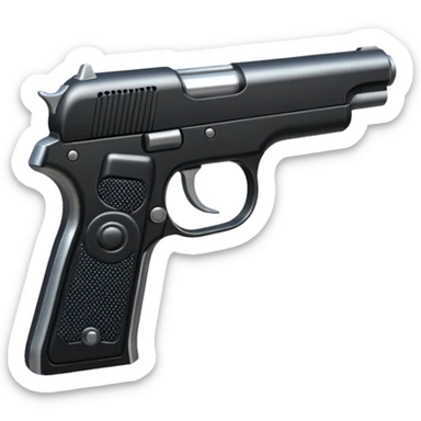Pistola sticker