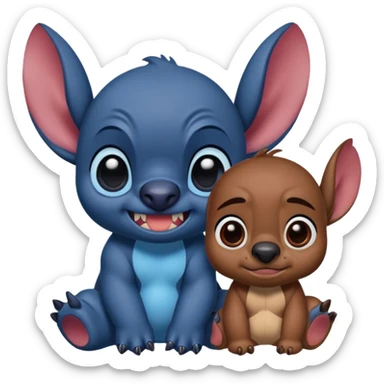 Stitch and Lilo sticker