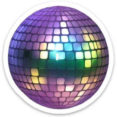Disco ball  sticker