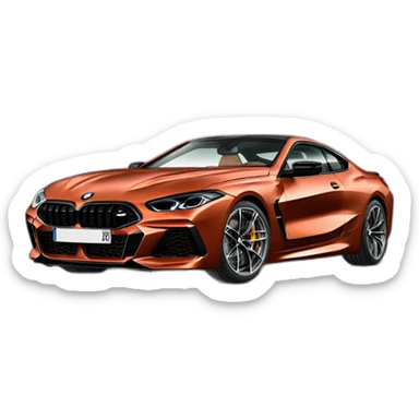 bmw m8 sticker