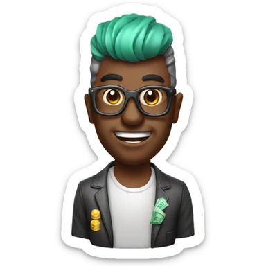 miami mint geek bar sticker