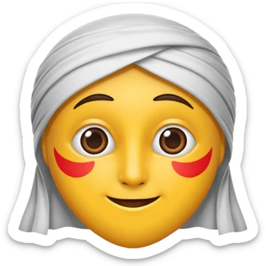 یک بال بایک قلب سفید sticker