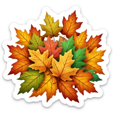 Autumn sticker