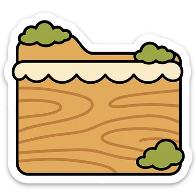 Now give me just the front of the folder, without the back sticker