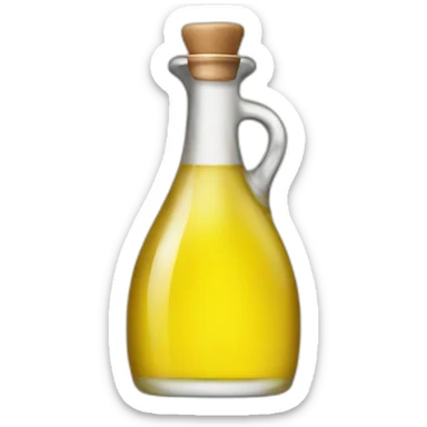 cooking oil sticker