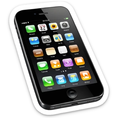 Phone apple 11 generation sticker