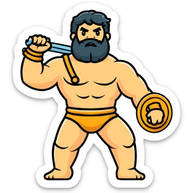 Hercules from Disney sticker