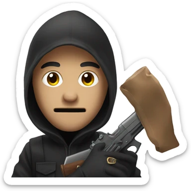 robber emoji sticker