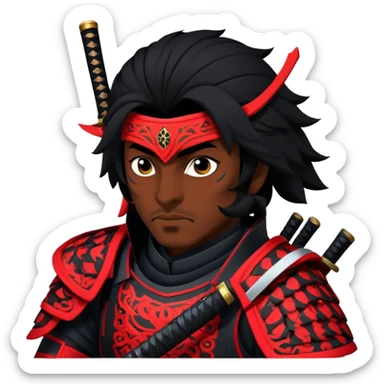 Daring Samurai sticker