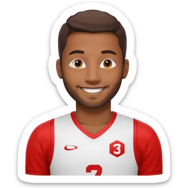 31 Year brown male who like sports sticker