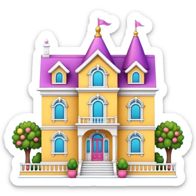 doll mansion sticker