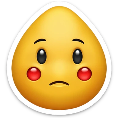 choking the chicken with one hand around the chickens neck sticker