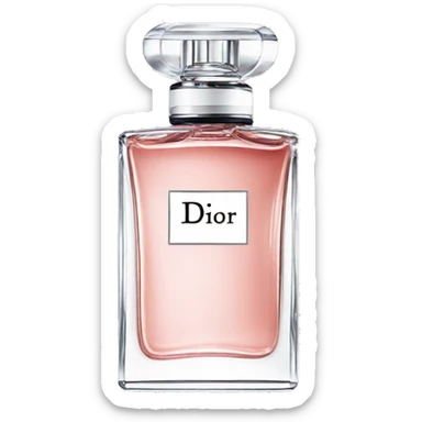 dior parfume sticker