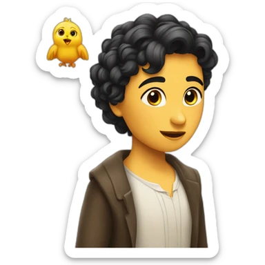 quiero un emojis de la pelicula merlina sticker