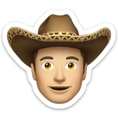 elon musk sombrero sticker