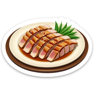 comida japonesa pato sin chef sticker