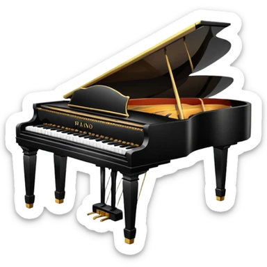 piano with no brand sticker