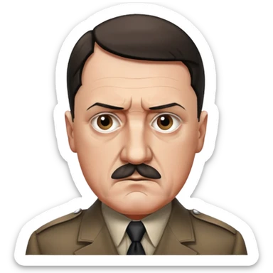 Adolf hitler sticker