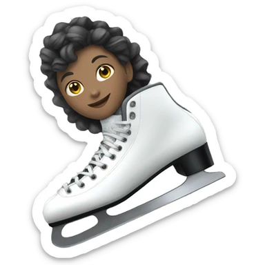ice skates edea sticker
