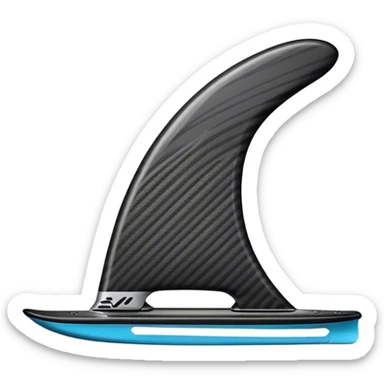 Boost surfing electric fin sticker