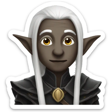 dark elf sticker