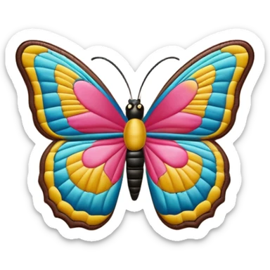 Gucci butterfly sticker