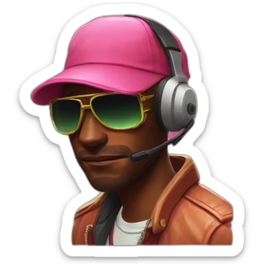 Hotline miami sticker