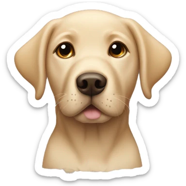 Labrador pup sticker