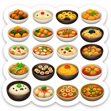 asian food sticker