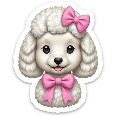 delta gamma poodle sticker