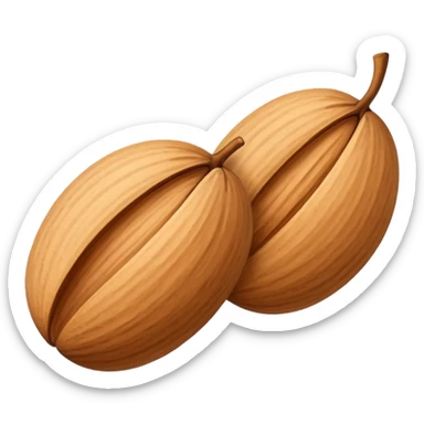 Almond sticker