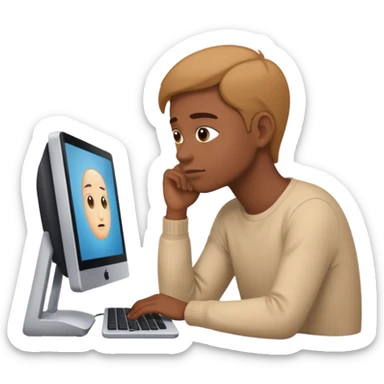 Internet sigh  sticker